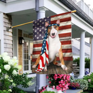 Bull Terrier Dog Flag Charming Dog NTB216Fv17