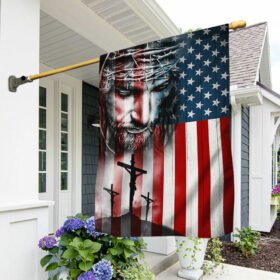 Jesus Christ American Flag LHA1827F
