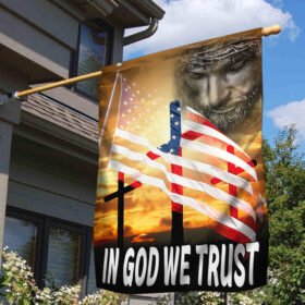 Jesus Flag In God We Trust TTY333F