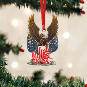 American Custom - Shaped Ornament Pride Salute NNT1356O