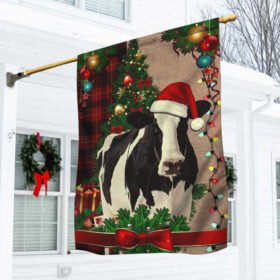 Christmas Cow Flag TTY368F