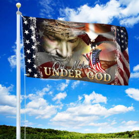 One Nation Under God American Flag THH3442GF