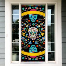 Day Of The Dead Door Cover LHA1831D