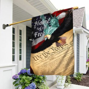 Home Of The Free We The People American Eagle FLag MBH233F