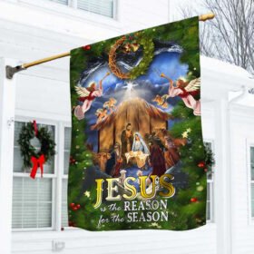Jesus Is The Reason For The Season Flag THH3611F