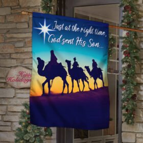 The Three Wise Men Flag Christmas Wonder and Blessings MTV01F
