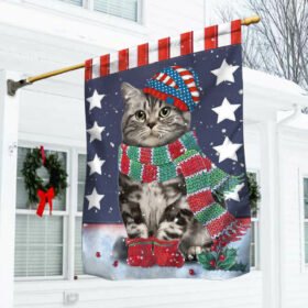 American Shorthair Cat Flag Super NTB370Fv2