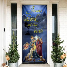 Jesus Lord At Thy Birth Door Cover MBH214D