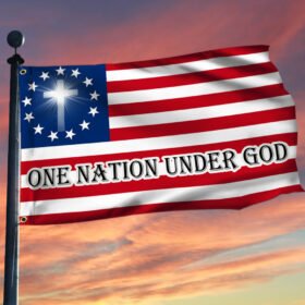 Patriot Flag One Nation Under God American Grommet Flag TRL1619GF