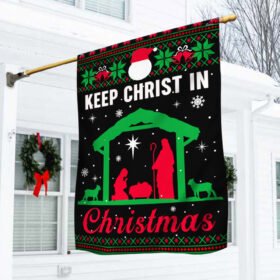 Jesus Flag Keep Christ in Christmas MLH1991F
