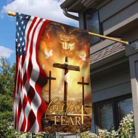 Jesus Flag Faith Over Fear TTN425F