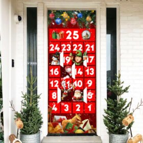 Christmas Door Cover Number NNT137D