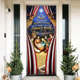 Nativity Of Jesus. Jesus Is Born Door Cover THB3547D