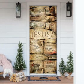 Jesus Door Cover Who Is Jesus NNT164D