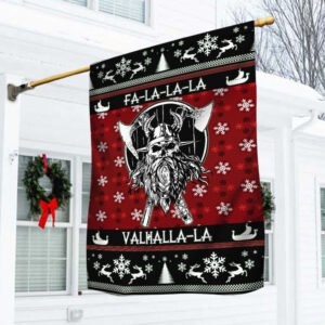Viking Flag Valhalla Christmas Tis The Season MTV13F