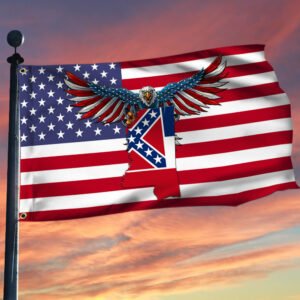 Mississippi Flag Mississippi American Eagle Grommet Flag TRL1566GFv3