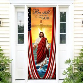 Jesus Door Cover Be Still And Know That I Am God ANT303D