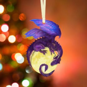 Dragon Christmas Ornament, Dragon Christmas Decor QNN639O