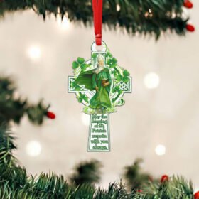 Irish Custom - Shaped Ornament St Patrick NTB182O