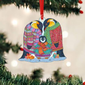 Christmas Penguin Custom - Shaped Ornament NTB336O