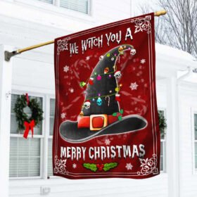 Christmas Flag We Witch You A Merry Christmas MLH2020F