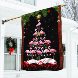 Flamingo Flag Christmas Tree Flamingo Flag TRL1576Fv8