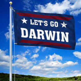 Let's Go Darwin Grommet Flag BNT424GF