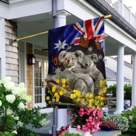 Koala Australia Flag Happy Australia Day MLH2104F