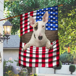 Bull Terrier American Flag THB3647Fv3