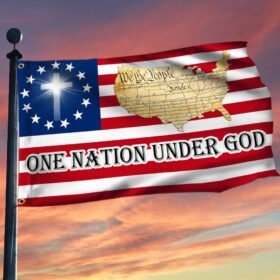 Patriot Flag One Nation Under God American Grommet Flag TRL1619GFv1