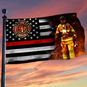 Firefighter Grommet Flag QNV16GF