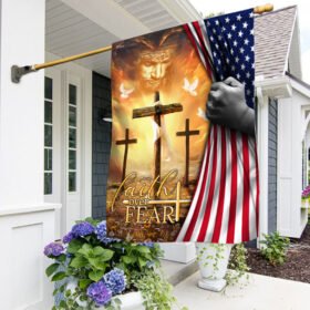 Jesus Flag Faith Over Fear TTN425Fv1