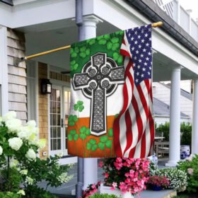 Irish Cross American Flag DDH3128Fv1