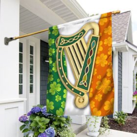 Irish Flag Celtic Harper Irish Flag TRV1669Fv1