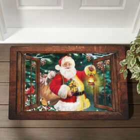 Christmas Doormat Santa Claus Christmas Doormat TRL1631DM