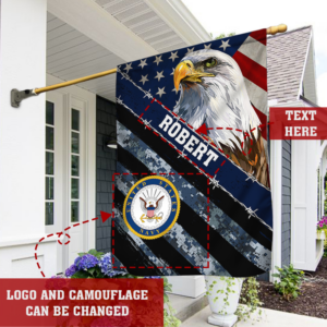 Personalized Flag United States Armed Forces BNT409FCT