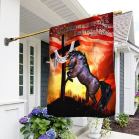 Horse Flag, The Lord Is On My Side I Will Not Fear QNV06F