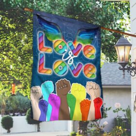 LGBT Pride Flag Love Is Love TTV462F