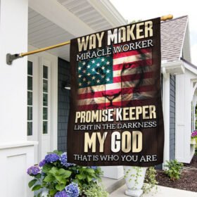 Jesus Flag Way Maker Miracle Worker BNV405F