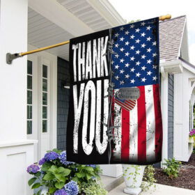 Veteran Flag Remember Our Veterans Thank You BNV417F