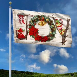 Joy Christmas Grommet Flag QNN658GF