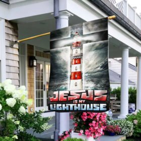 Jesus Flag Light House NTB378F