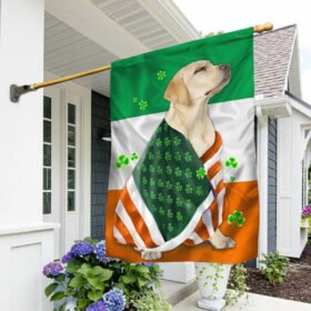 Labrador Retriever Flag Proud Dogs American Irish BNL398F