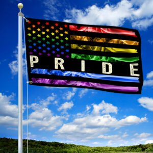 LGBT Pride American Grommet Flag THN2046GF