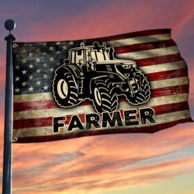 Proud Farmer Grommet Flag QNK184GF