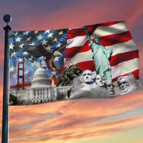 We The People Patriot American Grommet Flag THB2350GF