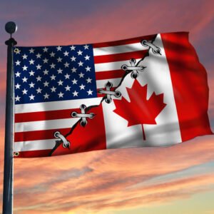 Canadian American Grommet Flag QNN196GF