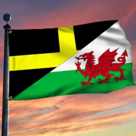 Saint David Welsh Flag St. David's Day Wales Grommet Flag TRL1733GF