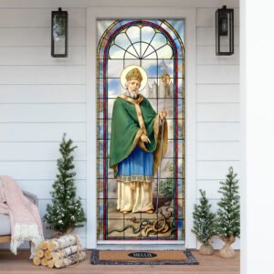 Saint Patrick Door Cover QNK1049D