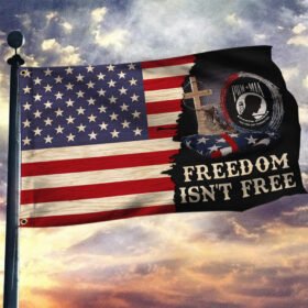 Veteran Grommet Flag Freedom Isn't Free LNH045GF